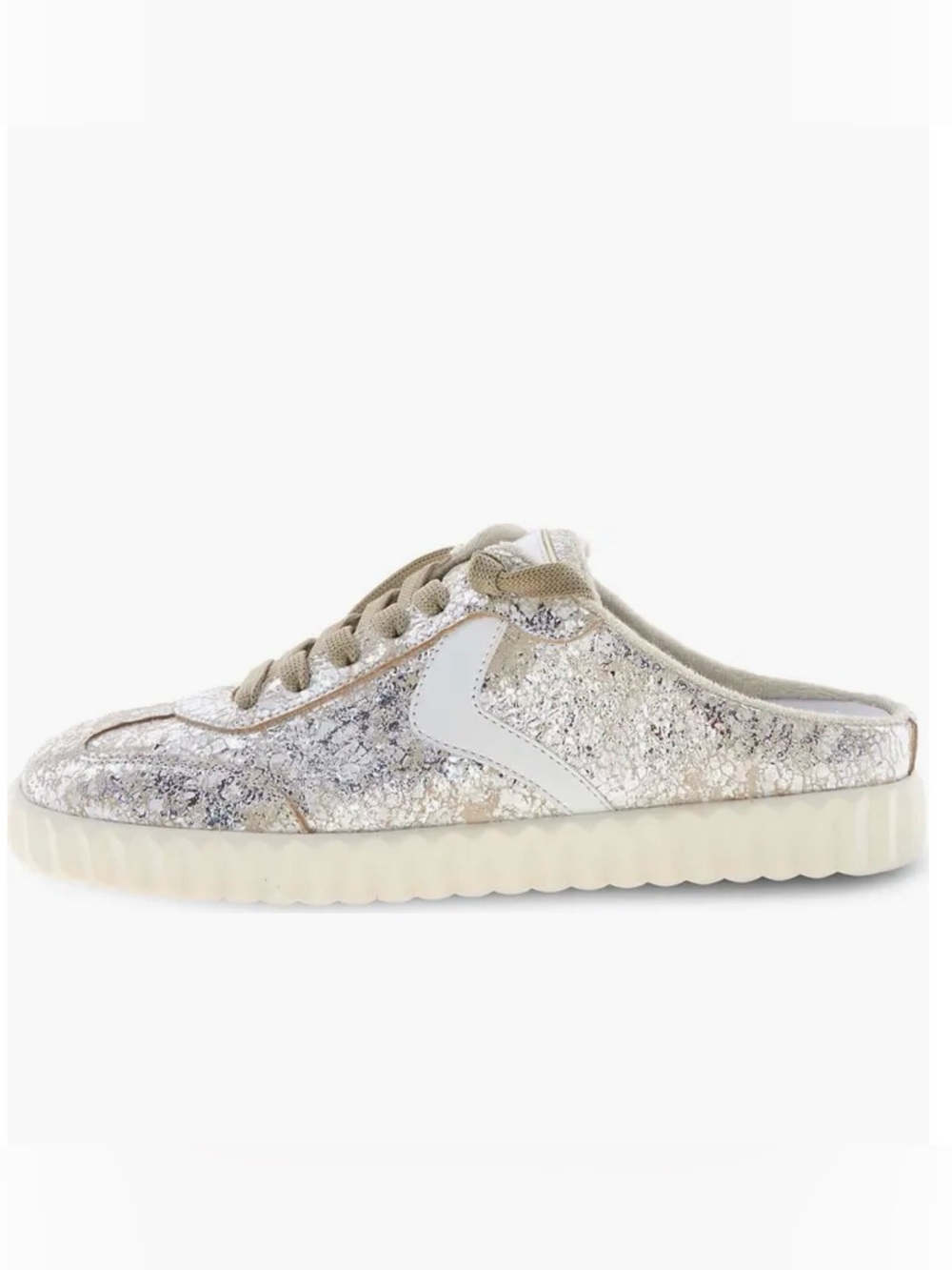 NWT VOILE BLANCHE Ines Sneaker Mule in Ice